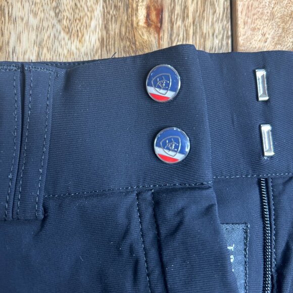 Ariat Pro Series -Tri Factor Grip Knee Patch Breech  Womens Size 30 - Picture 5 of 9
